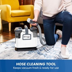 Vacmaster 400 Series Portable Carpet & Upholstery Spot Cleaner Small, White