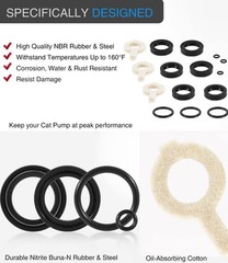 New Seal Kit Fits For Cat Pump Model 30 31 34 35 310 340 350 310B 310S 30623