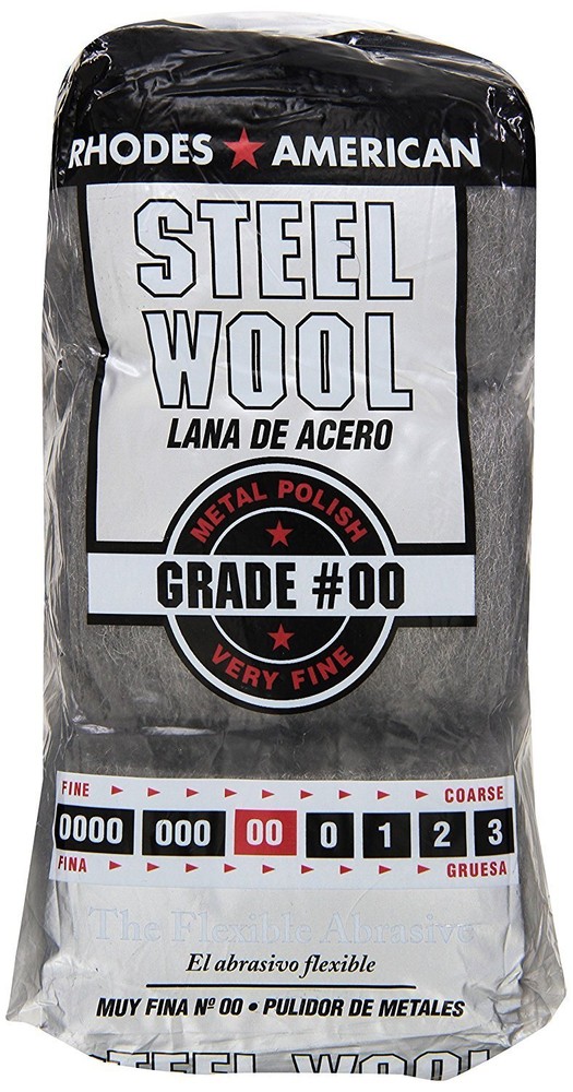 HOMAX PRODUCTS 10121100 Number 00 Steel Wool Pad, 12-Pack