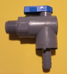 Windsor/Karcher ball valve for Chariot 20 floor scrubber Item #8.634-604.0