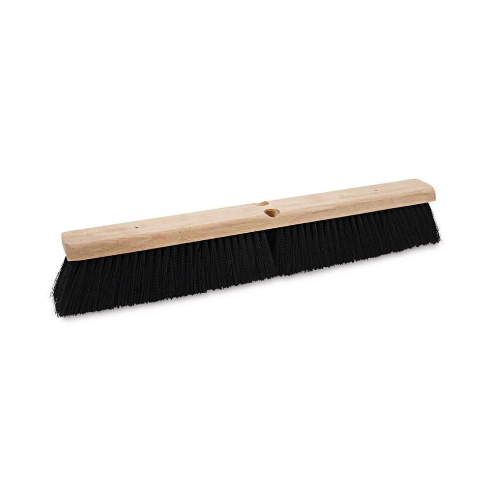 Boardwalk 20624 3″ Polypropylene Bristles 24″ Brush Floor Brush Head – Black New