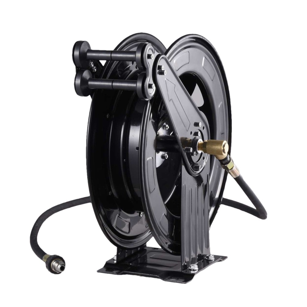 Heavy Duty Power Washer Jet Wash High Pressure Hose Reel (15 Metre x 3/8″ Hose)