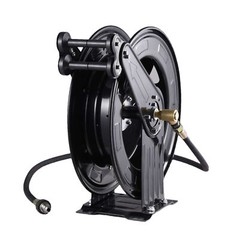 Heavy Duty Power Washer Jet Wash High Pressure Hose Reel (15 Metre x 3/8″ Hose)