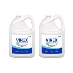 Diversey 540557 Virex Disinfectant Cleaner, Lemon, 1 Gal, 2/Carton