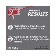 Bonide 45100 Revenge Ant Bait, 3-Pk. – Quantity 12