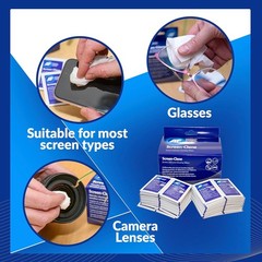 AF Screen + Lens Cleaning Wipes – Individual Anti-Static Cleaning Wipes For Smar