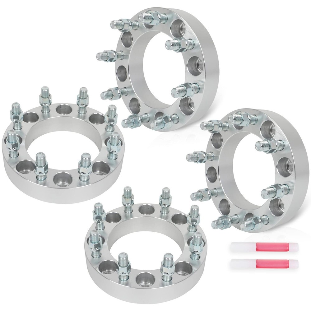 4Pcs 1.5″ 8×6.5 to 8×170 Wheel Spacers 9/16 126mm No Hubcentric Ram 2500 3500