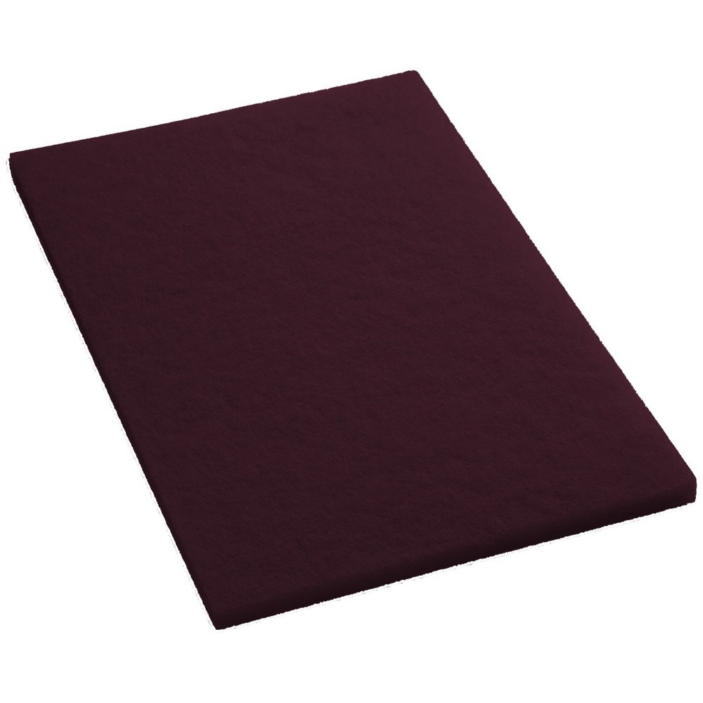 Sanico MVP Home Run 12″ x 18″ Maroon Prep Stripping Floor Pad Preparation