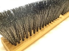 24” Rough-Surface Push Broom Head with Broom Brace
