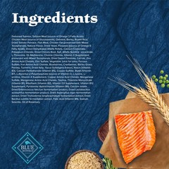 Blue Buffalo Wilderness Natural High-Protein Dry Food For Adult Dogs Salmon