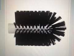 Vikan, Item number: 53801039 Pipe Cleaning Brush f/handle, 103 mm, Black