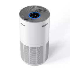 3000 Sq. Ft. True HEPA H13 Personal Room Air Purifier in Whites, 99.97% Cleaner,