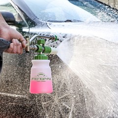 FENG PAI Pressure Washer Foam Cannon with 1 Liter, White