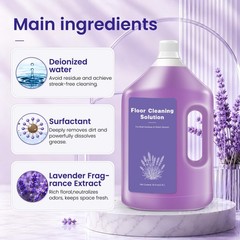 82 FL OZ/2.4 L Lavender Scented Floor Cleaning Solution 82 Fl Oz (Pack of 1)