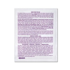 Safetec SaniZide Pro 1 Fragrance Free Surface Disinfectant Wipes 7.5×8″ 35926 50