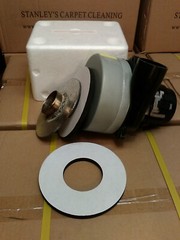 carpet cleaning foam rubber gasket 5 1/2 inch x 3/8 vacuum motor seal