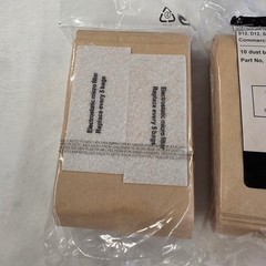 Lot of 3 Commercial Vacuum Bag 107 4135 84 CarpetMaster Spectrum S12 D12 S15 D15