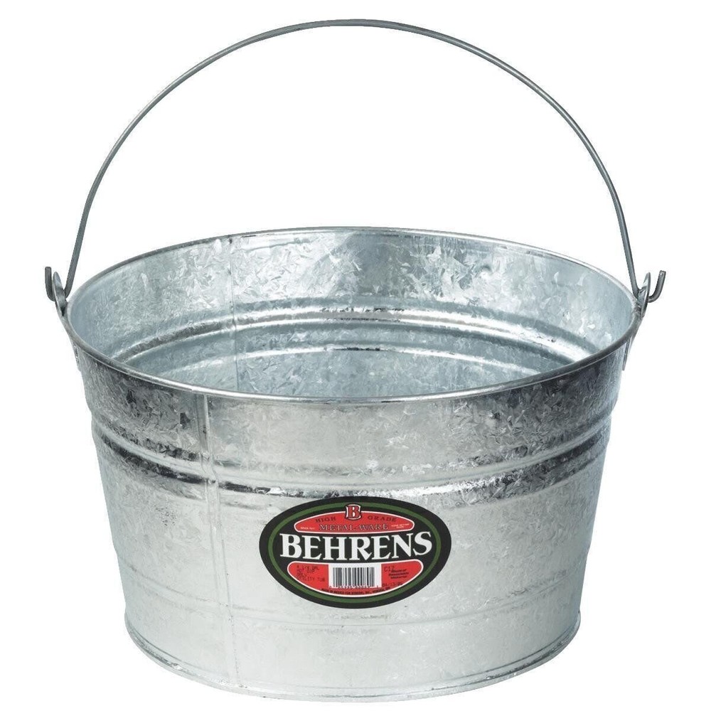 Behrens 4.25Gal Galv Utility Tub