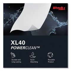 WypAll 03046 10.8 in. x 10 in. POP-UP Box L40 Towels – White (810/Carton) New