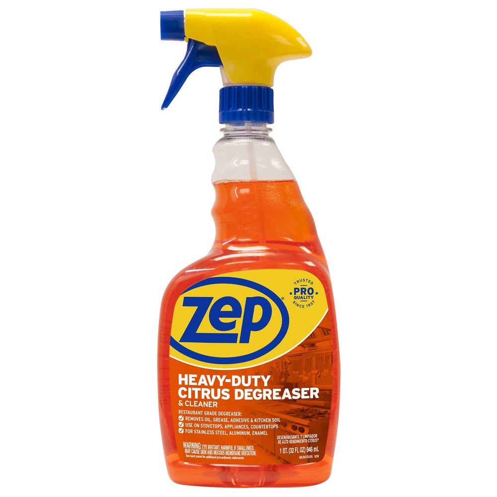 ZEP Heavy-Duty Citrus Degreaser 32 Ounces 32 Fl Oz (Pack of 1), No Color