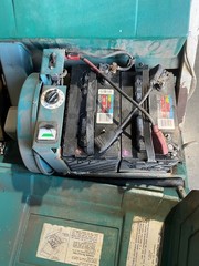 Tennant 140E 24V Electric Power Sweeper Walk Behind 37″ Path