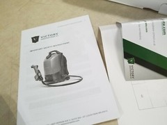 Victory Electrostatic Backpack Spray Handle W/ Battery VP300ES (SPRAYER ONLY)
