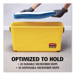 Rubbermaid Commercial HYGEN Q95088YW 6.8 gal. Charging Bucket – Yellow New