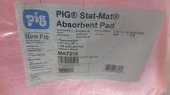 Pig MAT214 100 Pk 20 In Length 15 In Width White Sorbent Pad