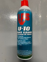 LPS 06220 Brake Cleaner U-10 20 oz Aerosol, Sold in Case of 12