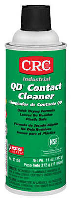 CRC 03130 QD Industrial Contact Cleaner, 11 oz. – Quantity 12