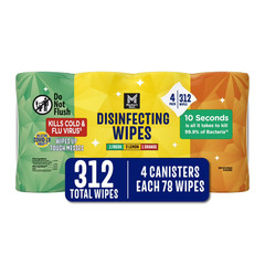 Member’s Mark Disinfecting Wipes, Variety Pack, 4 pk., 312 count. FREE Shipping