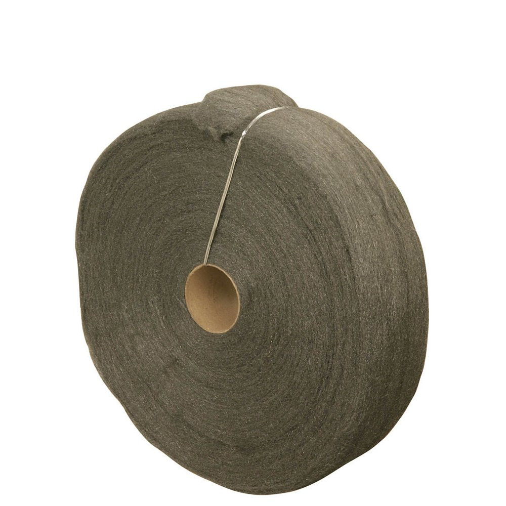 Steel Wool Reel, 5 Lb, Medium Coarse Grade #2, Rhodes American, Surface Preparat