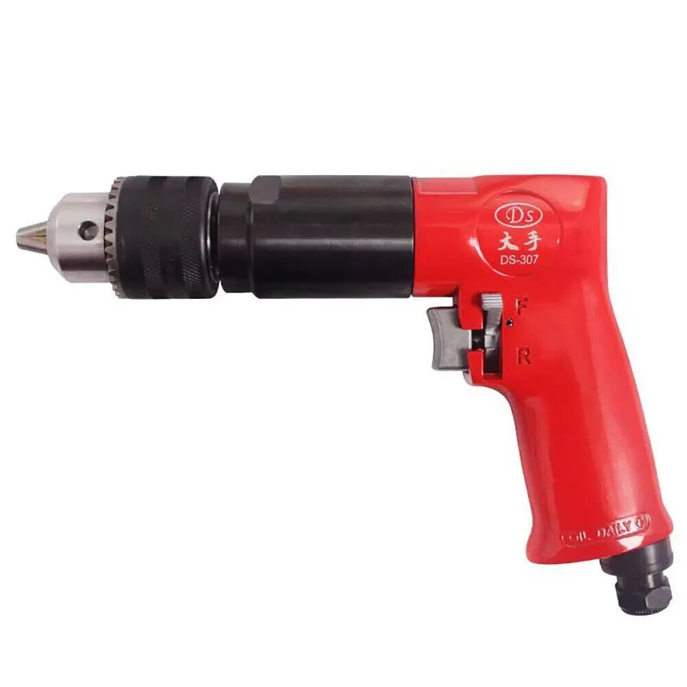 DS307 3/8 inch Industrial Grade Pneumatic Drill High Speed Air Drilling Machine