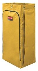 Rubbermaid 34 Gallon Yellow Utility Cart Waste Collection Bag High Capacity
