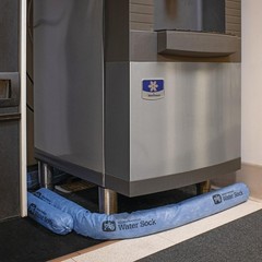 PIG Mildew-Resistant Absorbent Sock | Water Absorbing 3″ W x 10′ L, Blue