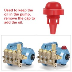 Replacement Cat Pump Oil Cap with O-Ring for Pressure Washer – Long 46798