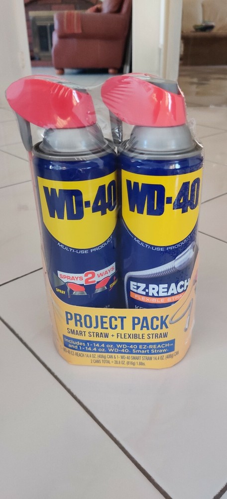 WD-40 490224 Multi-use Product 14.4 Oz Smart Straw Twin-pack