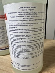 Diversey Avert Sporicidal Disinfectant Cleaner – 3 Pack – 32oz Bottles