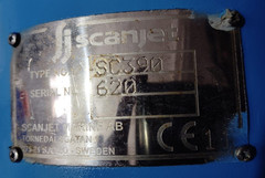 SCANJET SC360/626 = SC390/620 TANK CLEANING MACHINE