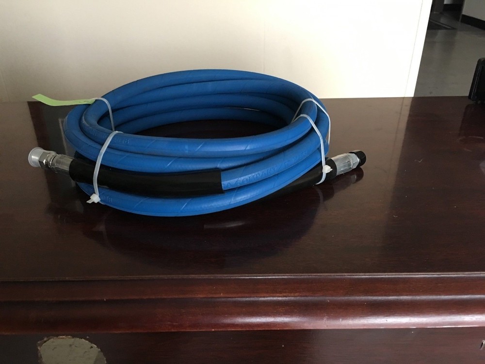 3/8″ x 4′ blue 6,000 PSI Pressure Washer Jumper Hose