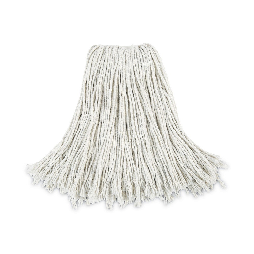 Boardwalk 2024CCT #24 Cut-End Cotton Wet Mop Head – White (12/CT) New