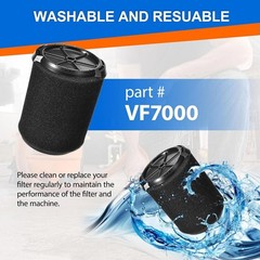 New For Ridgid VF7000 5-20 & Husky 6-9 Gallon Wet Dry Vacuums Cleaner Filters
