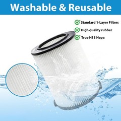 VF4000 Replacement Filter for RIDGID 72947 5-20 Gallon Wet/Dry 1-Pack