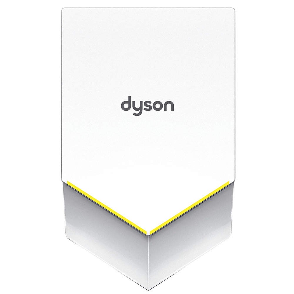DYSON HU02 Hand Dryer,12 sec,79 dBA,WH 52XJ68