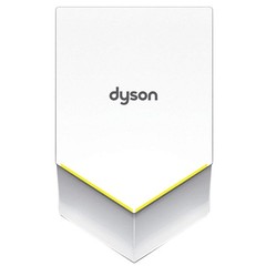 DYSON HU02 Hand Dryer,12 sec,79 dBA,WH 52XJ68