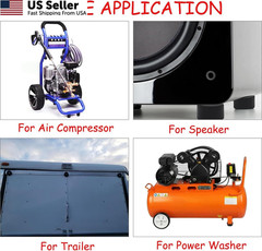 bizhala 8PCS 192310GS Air Compressor Isolator Rubber Feet Foot Mount…