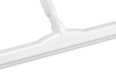 Carlisle 4156802 Flo-Pac 24″ White Double Foam Floor Squeegee With Plastic Frame