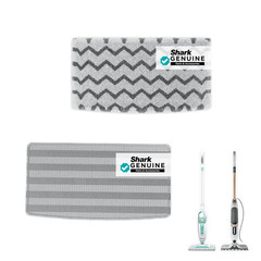Shark Genuine Steam Mop Replacement Pads 2 Pack 1 Dirt Grip 1 Scrub Pad