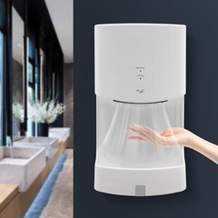 1000W Commercial Automatic Hand Dryer High Speed Hot Air Hand Blower Bathrooms