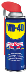 (2 Pack) WD-40 Classic 12oz Multi-Use Lubricant Spray with Smart Straw.